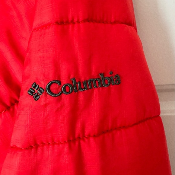 Columbia Women's Mighty Lite Winter‎ Jacket Red Size Small EUC Omni Heat - Picture 9 of 13
